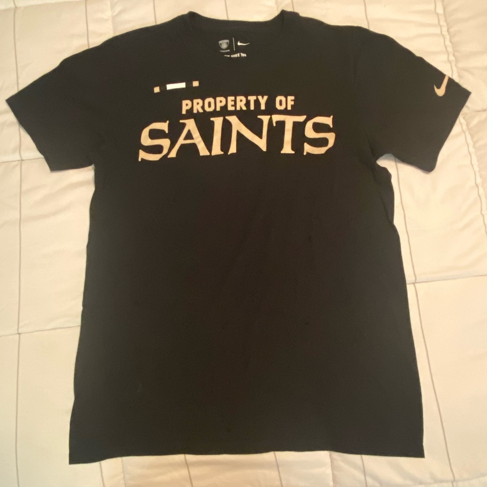 Property of Saints Nike tshirt